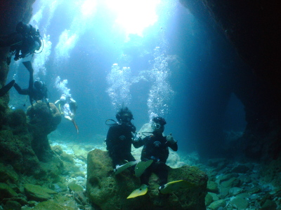 ☆今日の体験ダイビング☆