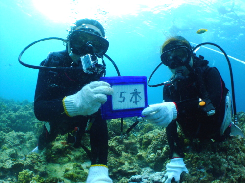 ☆沖縄クリスマス仮装ダイブin午後チービシ体験ダイビングツアー☆