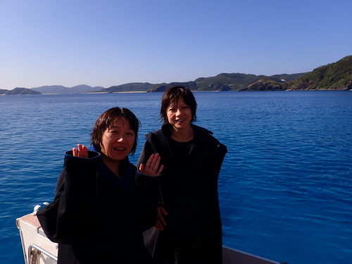慶良間諸島スノーケルツアーにご参加されたお客様