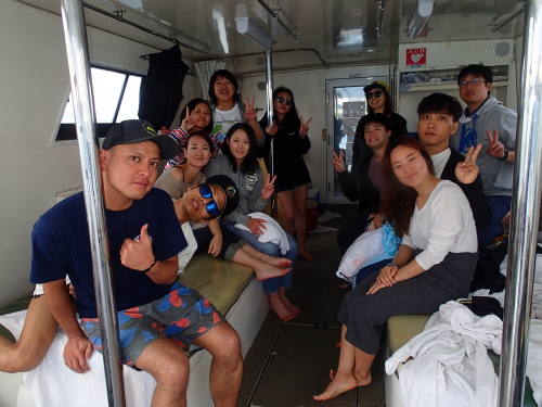 慶良間諸島でダイビングin沖縄ダイビングツアー