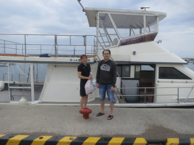 ☆午後便チービシ諸島ツアー7のお客様☆