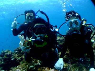 ☆今日の体験ダイバー☆