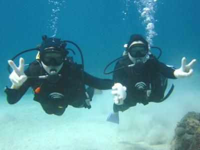 ケラマ体験ダイビング
