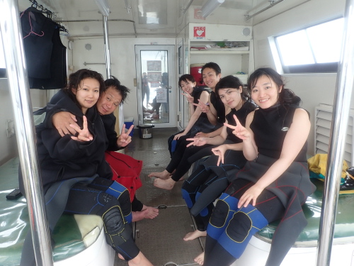慶良間ダイビングツアー