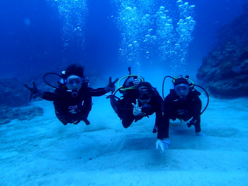 沖縄半日体験ダイビング