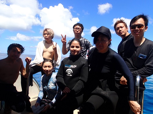 ☆彡晴れの日の沖縄ダイビングツアーは最高！！☆彡