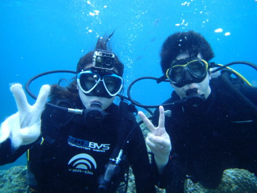 ☆彡チービシ諸島で体験ダイビング彡